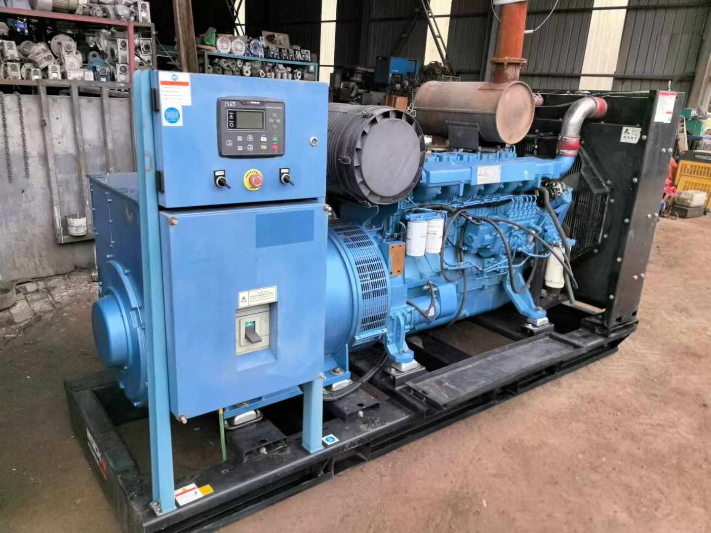 眉县500kW 柴油发电机组可带动设备功率的计算公式是什么？